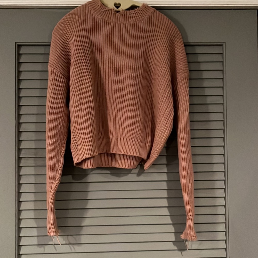 Shein Ripped Sweater - Picture 4 of 6